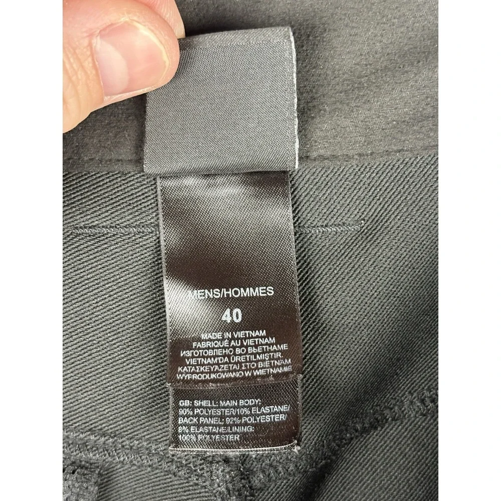 The North Face Nimble Pants Mens 40 Black Stretch Softshell Hiking Outdoor